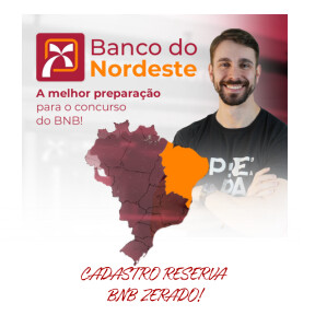 CADASTRO RESERVA BNB ZERADO!