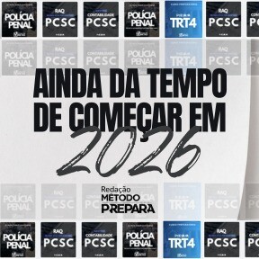 Ainda dá tempo de começar em 2026!