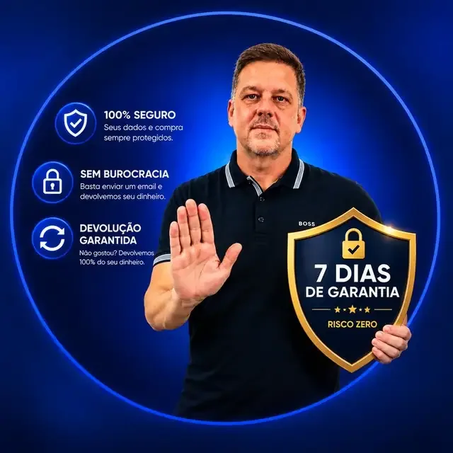 7 dias de garantia — Prof. Sérgio Spolador