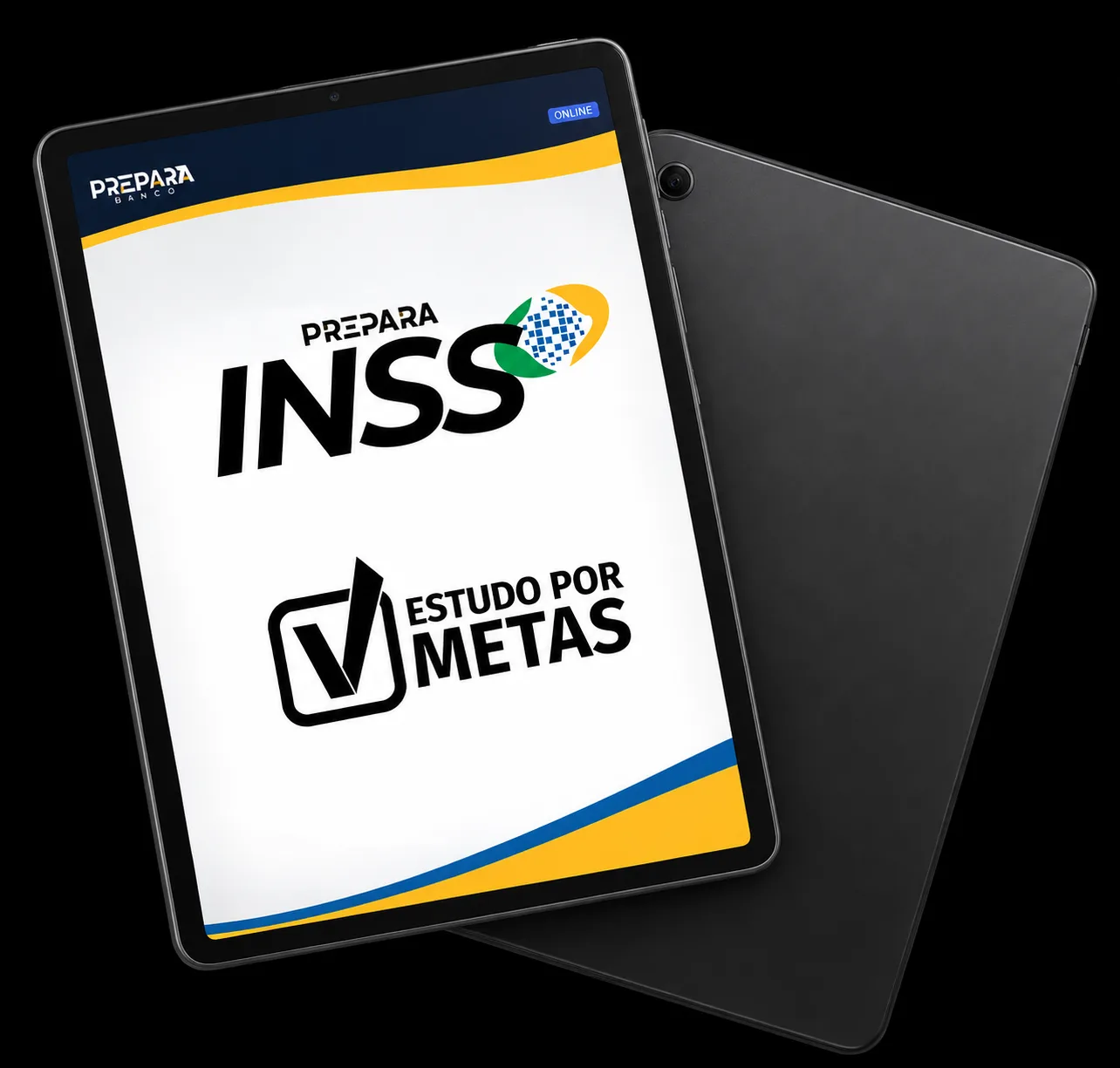 Estudo por Metas INSS no tablet